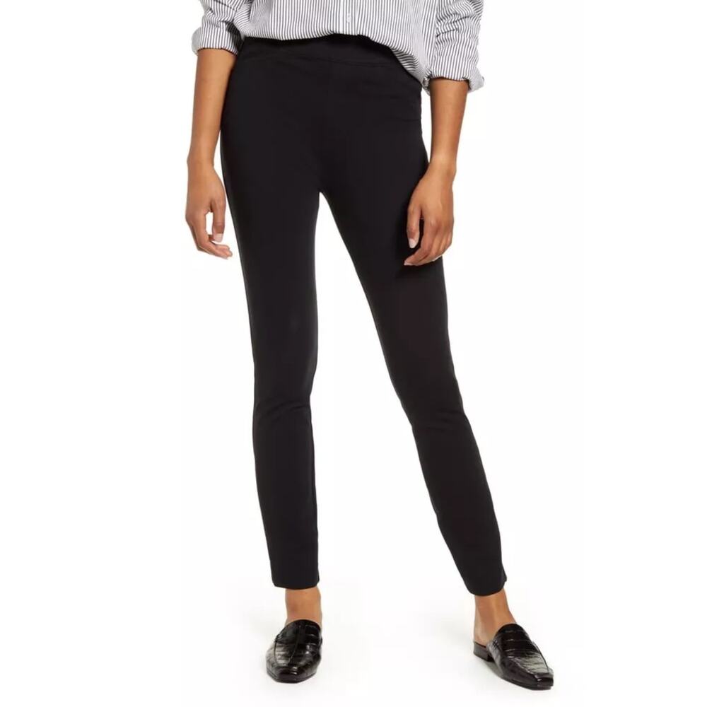 Spanx Ankle Pull On Pants Size M Medium Black